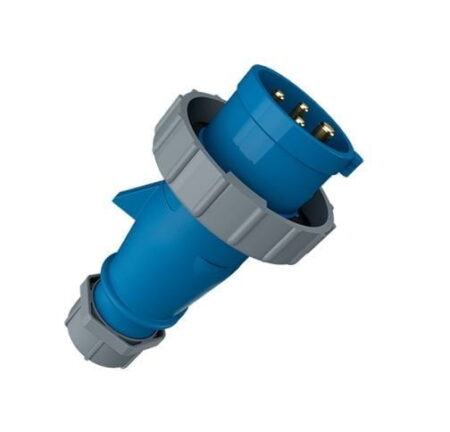 281, ENCHUFE INDUSTRIAL 16A 3P+T 250V, COLOR AZUL 9H, IP67 281, ENCHUFE INDUSTRIAL 16A 3P+T 250V, COLOR AZUL 9H, IP67