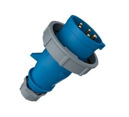 287, ENCHUFE INDUSTRIAL 16A 3P+T 250V, COLOR AZUL 9H, IP67 287, ENCHUFE INDUSTRIAL 16A 3P+T 250V, COLOR AZUL 9H, IP67