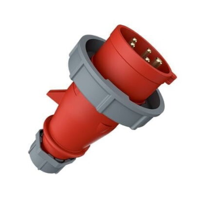 288, ENCHUFE INDUSTRIAL 16A 3P+N+T 415V, COLOR ROJO 6H, IP67 288, ENCHUFE INDUSTRIAL 16A 3P+N+T 415V, COLOR ROJO 6H, IP67