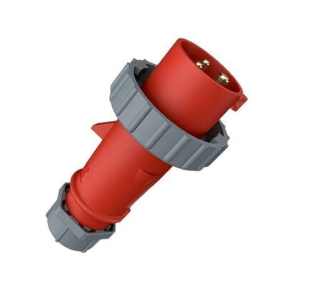 291, ENCHUFE INDUSTRIAL 32A 2P+T 415V, COLOR ROJO 9H, IP67 291, ENCHUFE INDUSTRIAL 32A 2P+T 415V, COLOR ROJO 9H, IP67