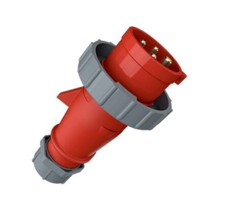 294, ENCHUFE INDUSTRIAL 32A 3P+T 415V, COLOR ROJO 6H, IP67 294, ENCHUFE INDUSTRIAL 32A 3P+T 415V, COLOR ROJO 6H, IP67