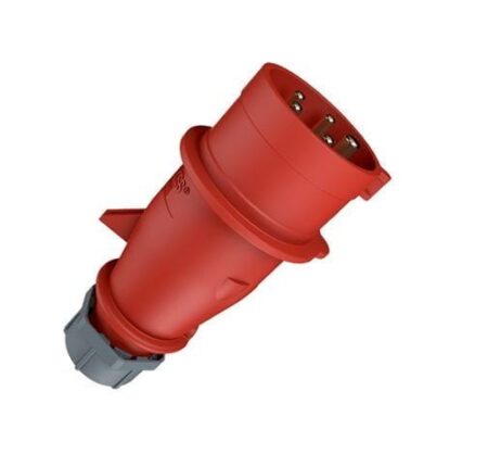 3, ENCHUFE INDUSTRIAL 16A 3P+N+T 415V, COLOR ROJO 6H, IP44 3, ENCHUFE INDUSTRIAL 16A 3P+N+T 415V, COLOR ROJO 6H, IP44