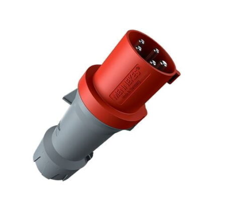 3258, ENCHUFE INDUSTRIAL 63A 3P+N+T 415V, COLOR ROJO 6H, IP44, POWERTOP PLUS 3258, ENCHUFE INDUSTRIAL 63A 3P+N+T 415V, COLOR ROJO 6H, IP44, POWERTOP PLUS