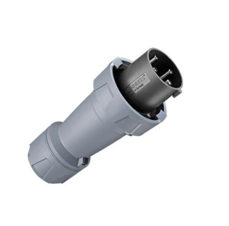 3323, ENCHUFE INDUSTRIAL 63A 3P+T 500V, COLOR NEGRO 7H, IP67, POWERTOP PLUS 3323, ENCHUFE INDUSTRIAL 63A 3P+T 500V, COLOR NEGRO 7H, IP67, POWERTOP PLUS