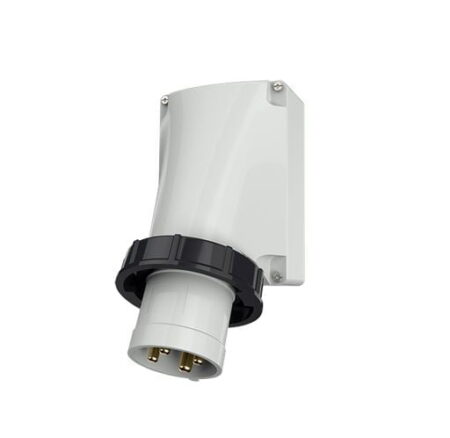 358, ENCHUFE INDUSTRIAL VISIBLE 63A 3P+T 500V, COLOR NEGRO 7H, IP67 358, ENCHUFE INDUSTRIAL VISIBLE 63A 3P+T 500V, COLOR NEGRO 7H, IP67