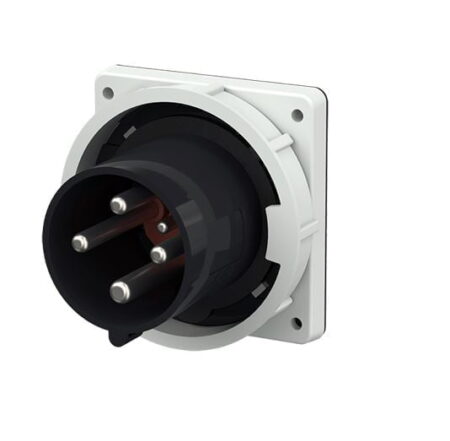 3600, ENCHUFE INDUSTRIAL EMPOTRABLE 125A 3P+T 500V, COLOR NEGRO 7H, IP67 3600, ENCHUFE INDUSTRIAL EMPOTRABLE 125A 3P+T 500V, COLOR NEGRO 7H, IP67