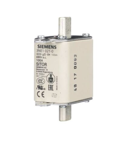3NE1021-0, FUSIBLE SITOR NH00 100A GS, TAM. 00