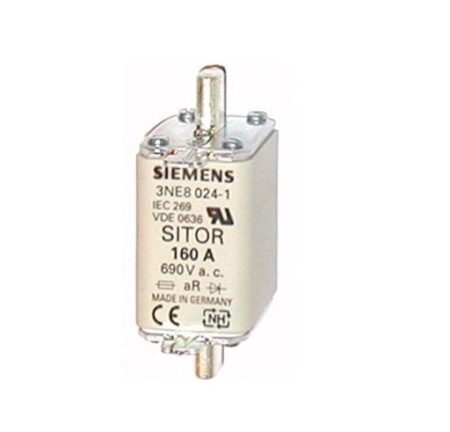 3NE8024-1, FUSIBLE SITOR NH00 160A AR, TAM. 00