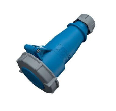 543, TOMACORRIENTE INDUSTRIAL AEREO 16A 3P+T 250V, COLOR AZUL 9H, IP67 543, TOMACORRIENTE INDUSTRIAL AEREO 16A 3P+T 250V, COLOR AZUL 9H, IP67