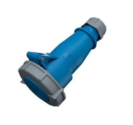 549, TOMACORRIENTE INDUSTRIAL AEREO 16A 3P+T 230V, COLOR AZUL 9H, IP67 549, TOMACORRIENTE INDUSTRIAL AEREO 16A 3P+T 230V, COLOR AZUL 9H, IP67