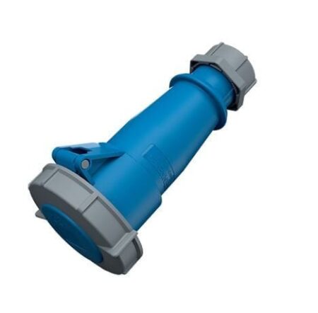 552, TOMACORRIENTE INDUSTRIAL AEREO 32A 2P+T 250V, COLOR AZUL 6H, IP67 552, TOMACORRIENTE INDUSTRIAL AEREO 32A 2P+T 250V, COLOR AZUL 6H, IP67