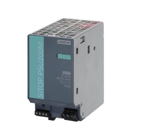 6EP1333-3BA10-8AC0, SITOP MODULAR PLUS – FUENTE DE ALIMENTACION MONOFASICA ESTABILIZADA IN: 120-230VAC, 230-500VAC, OUT: 24VDC, 5A