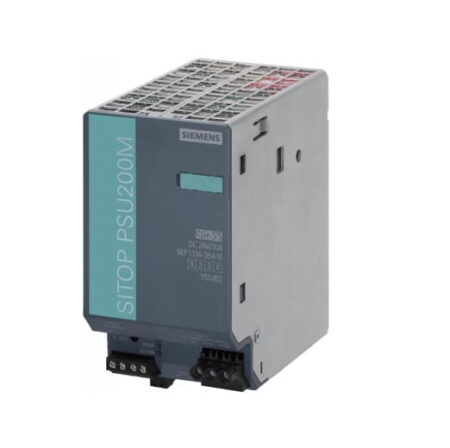 6EP1334-3BA10, SITOP PSU200M – FUENTE DE ALIMENTACION MONOFASICA ESTABILIZADA IN: 120-230VAC, 230-500VAC, OUT: 24VDC, 10A
