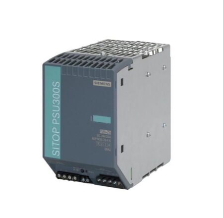 6EP1436-2BA10, SITOP PSU300S – FUENTE DE ALIMENTACION TRIFASICA ESTABILIZADA IN: 400-500VAC, OUT: 24VDC, 20A
