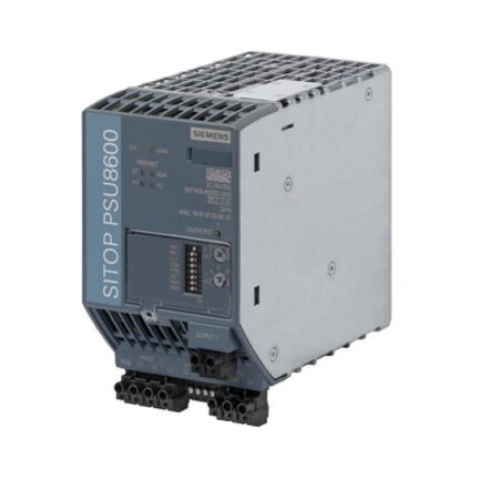 6EP3436-8SB00-2AY0, SITOP PSU8600 – FUENTE DE ALIMENTACION TRIFASICA ESTABILIZADA IN: 400-500VAC, OUT: 24VDC, 20A, CONEX. PN/IE, WEB SERVER INTEGRADO, OPC UA