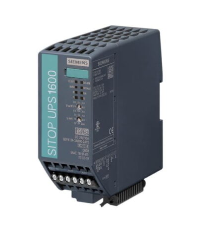 6EP4134-3AB00-2AY0, SITOP UPS1600 DC UPS – FUENTE ALIMENTACION C/ UPS 24VDC / 24VDC, 10A, INTERFAZ ETHERNET, PROFINET, OPC UA SERVER, WEB SERVER