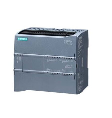 6ES7214-1HG40-0XB0, PLC SIMATIC S7-1200 CPU 1214C DC/DC/ RLY, 14DI 24VDC, 10DO RELE, 2AI (0-10VDC), ETHERNET RJ45, 20.4-28.8VDC
