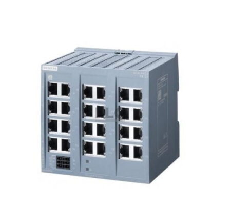 6GK5124-0BA00-2AB2, SCALANCE XB124, SWITCH ETHERNET INDUSTRIAL, 24 PUERTOS RJ45, LED DE DIAGNOSTICO, IP20. ADMINISTRABLE, 24VDC