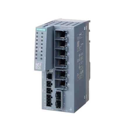 6GK5646-2GS00-2AC2, SCALANCE SC646-2C, DISPOSITIVO DE CIBERSEGURIDAD INDUSTRIAL, FIREWALL, VPN, NAT/NAPT, 4 PUERTOS RJ45, 2 PUERTOS COMBO, LED DE DIAGNOSTICO, IP20