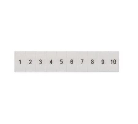 8WH8120-2AB35, TIRA DE ROTULO 31-40 P/ BORNERA 8WH8120-2AB35, TIRA DE ROTULO 31-40 P/ BORNERA