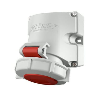 9302, TOMACORRIENTE INDUSTRIAL VISIBLE 16A 2P+T 415V, COLOR ROJO 9H, IP67, LIBRE DE HALOGENO 9302, TOMACORRIENTE INDUSTRIAL VISIBLE 16A 2P+T 415V, COLOR ROJO 9H, IP67, LIBRE DE HALOGENO