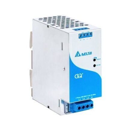DRP024V060W3BA, CLIQ II – FUENTE DE ALIMENTACION TRIFASICA, IN: 320-575/600VAC, OUT: 24VDC/2.5A, 60W, MAT. METALICO, RIEL DIN