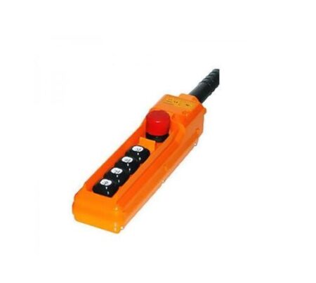 HY-1024AB, MANDO DE TECLE 4 PULSADORES 3NA+1NC, ON+OFF+UP+DW, PLASTICA