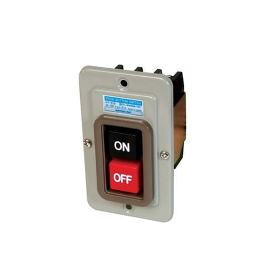 HY-513. INTERRUPTOR EMPOTRABLE START-STOP METAL