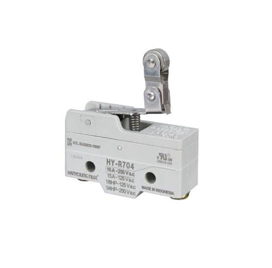 HY-R704-2W. MICROSWITCH 2 POSICIONES PALANCA CORTA