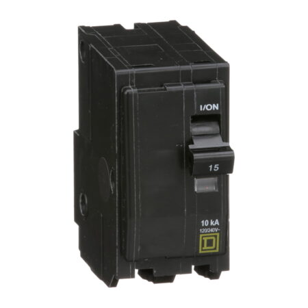 QO215, MINI INTERRUPTOR ENCHUFABLE QO, 2X15A 10KA/120-240VAC QO215, MINI INTERRUPTOR ENCHUFABLE QO, 2X15A 10KA/120-240VAC