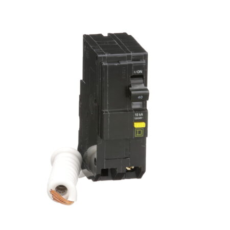 QO240GFI, MINI INTERRUPTOR ENCHUFABLE QO-GFI, 2X40A 10KA/120-240VAC 6MA QO240GFI, MINI INTERRUPTOR ENCHUFABLE QO-GFI, 2X40A 10KA/120-240VAC 6MA