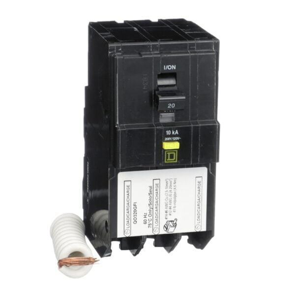 QO320GFI. MINI INTERRUPTOR ENCHUFABLE