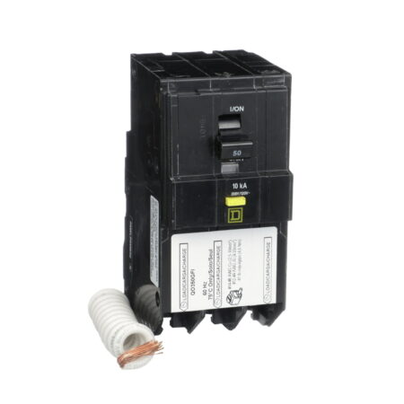 QO350GFI, MINI INTERRUPTOR ENCHUFABLE QO-GFI, 3X50A 10KA/120-240VAC 6MA QO350GFI, MINI INTERRUPTOR ENCHUFABLE QO-GFI, 3X50A 10KA/120-240VAC 6MA