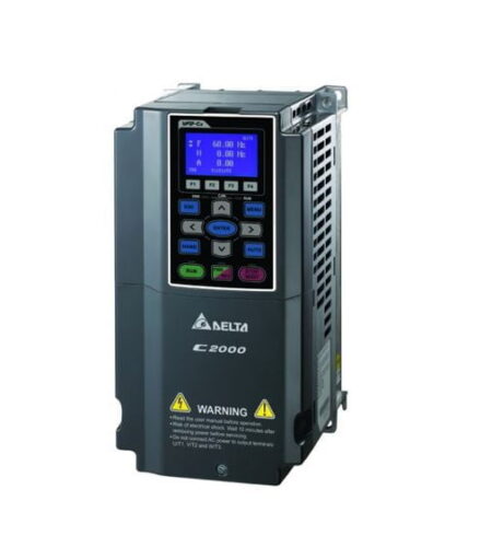VFD007C43A, VFD-C2000 – VARIADOR DE FRECUENCIA TRIFASICO 1HP/0.75KW, 3A, 380-480VAC