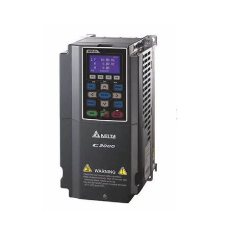VFD022C43E, VFD-C2000 – VARIADOR DE FRECUENCIA TRIFASICO 3HP/2.2KW, 5.8/6A, 380-480VAC C/ FILTRO