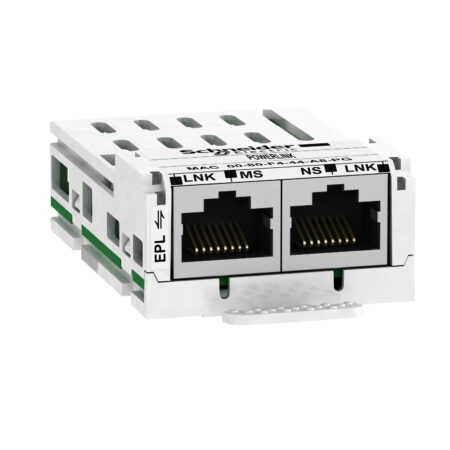 VW3A3619, MODULO DE COMUNICACION ETHERNET POWERLINK, CONEX. 2 RJ45