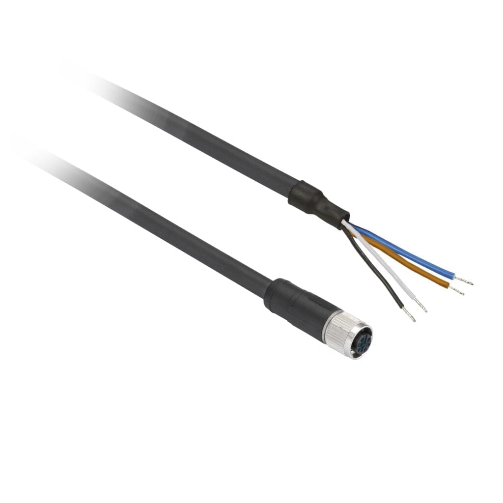 XZCP1141L5. CABLE PARA SENSOR PUR NEGRO 5MT