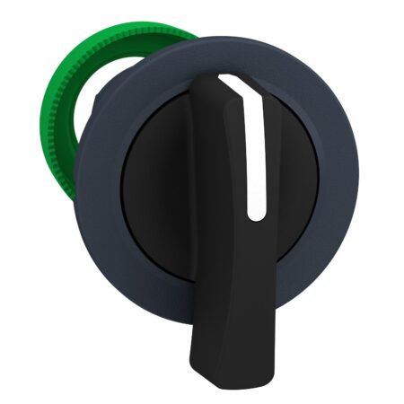 ZB5FJ4, CABEZAL NEGRO DE SELECTOR MANETA LARGA, 0-1, 2 POSICIONES C/ RETORNO IZQUIERDA, DIAM. 30MM ZB5FJ4, CABEZAL NEGRO DE SELECTOR MANETA LARGA, 0-1, 2 POSICIONES C/ RETORNO IZQUIERDA, DIAM. 30MM