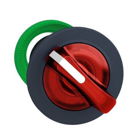 ZB5FK1243, CABEZAL ROJO DE SELECTOR LUMINOSO MANETA CORTA, 0-1, 2 POSICIONES FIJAS, DIAM. 30MM ZB5FK1243, CABEZAL ROJO DE SELECTOR LUMINOSO MANETA CORTA, 0-1, 2 POSICIONES FIJAS, DIAM. 30MM