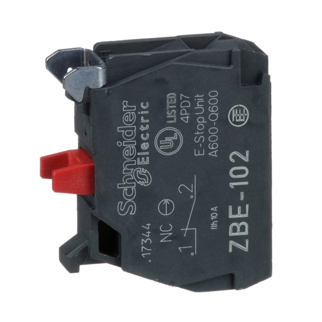 ZBE102. BLOCK CONTACTO NC