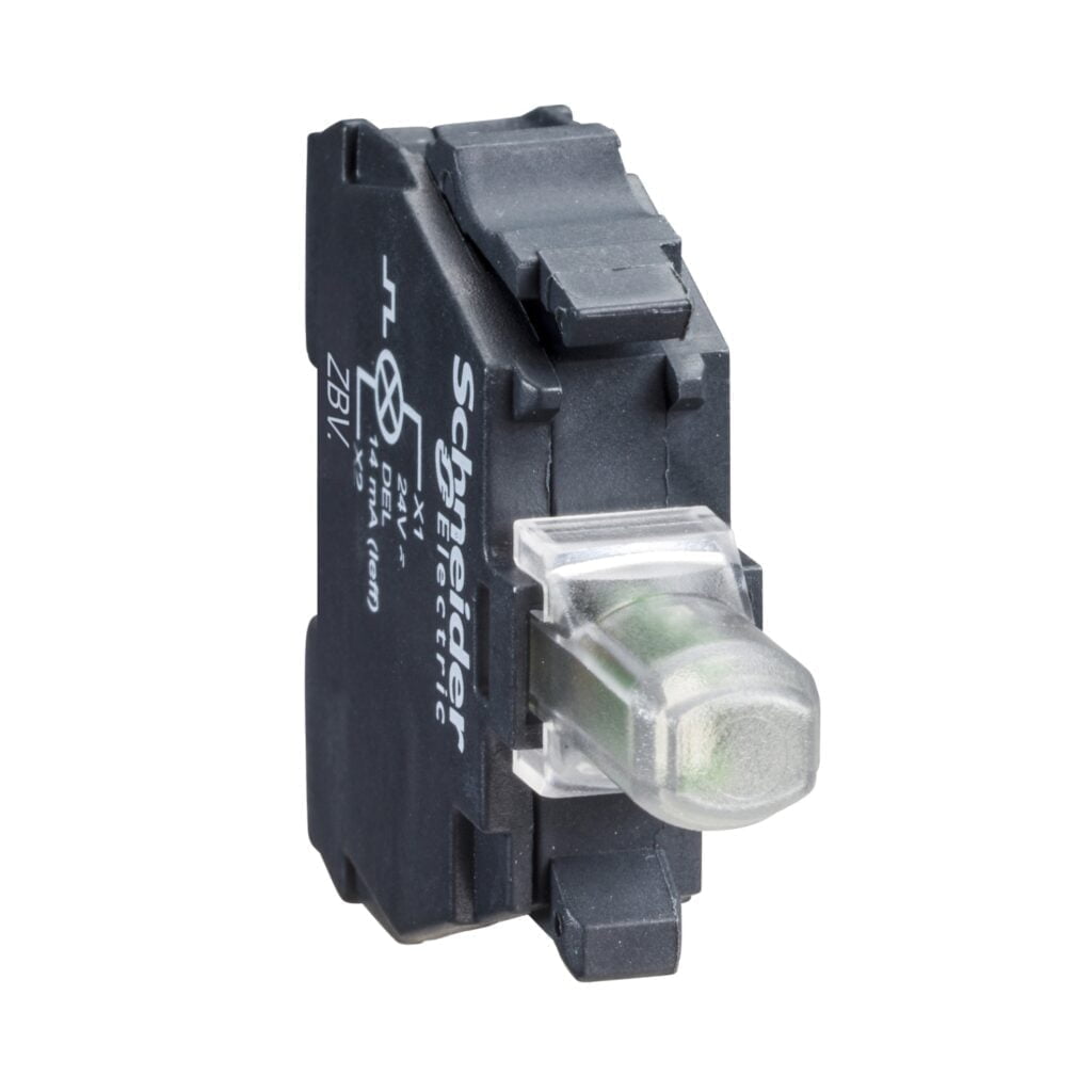ZBVB4. BLOCK LED ROJO