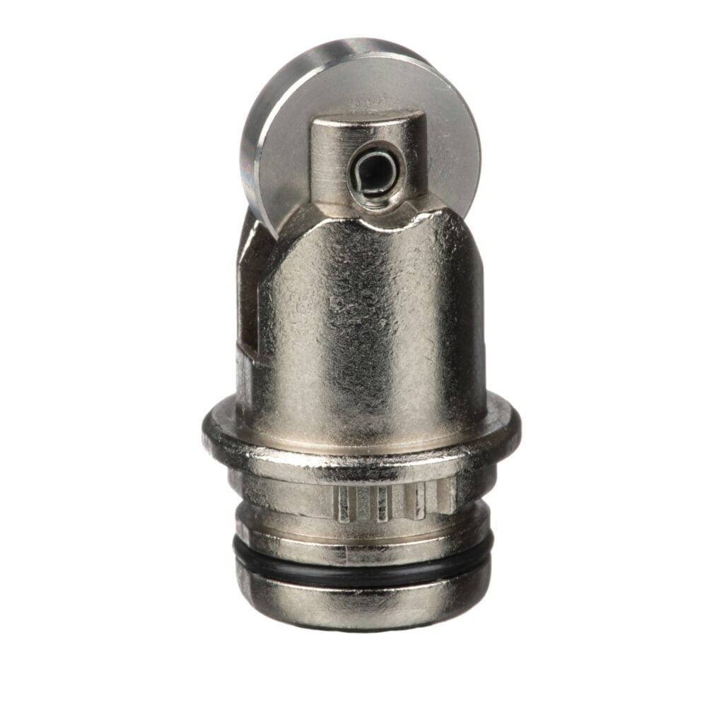 ZCE02. CABEZAL PIVOTE CON ROLDANA METALICA