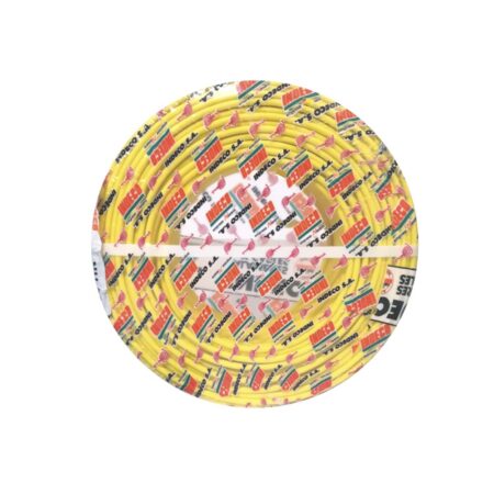 CABLE ELECTRICO GPT-3, 12AWG, 300V, AMARILLO