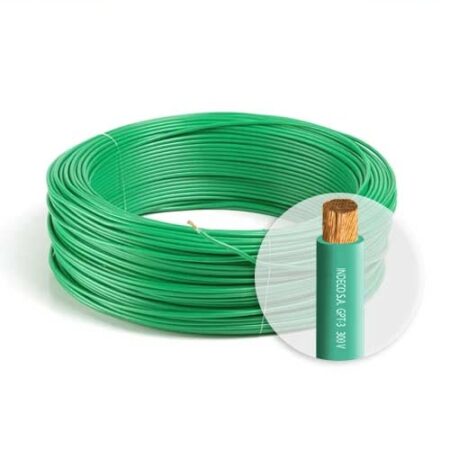 CABLE ELECTRICO GPT-3, 18AWG, 300V, VERDE CABLE ELECTRICO GPT-3, 18AWG, 300V, VERDE