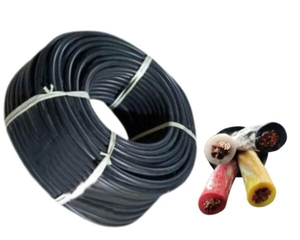 10000805. CABLE ELECTRICO VULCANIZADO NPT 4X8AWG NEGRO