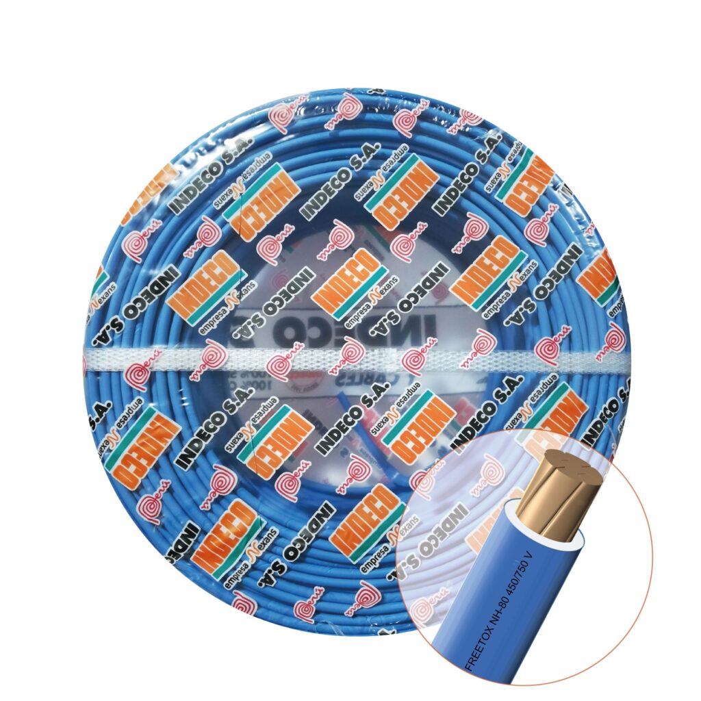 10012915. CABLE ELECTRICO NH-80 1.5MM2 AZUL