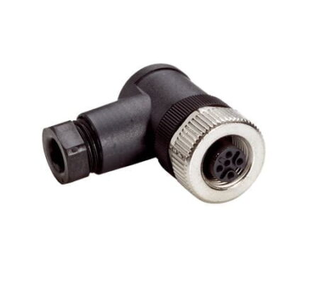 DOS-1205-W, CONECTOR ACODADO HEMBRA M12, 5 PINES, IP67 DOS-1205-W, CONECTOR ACODADO HEMBRA M12, 5 PINES, IP67