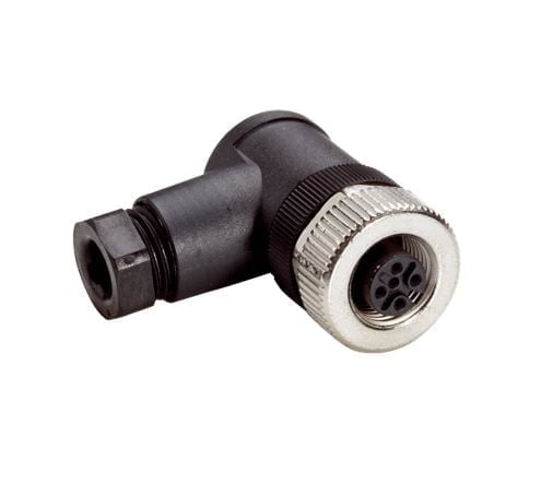 DOS-1205-W. CONECTOR ACODADO HEMBRA M12