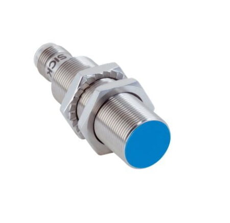 IMB18-08BPPVC0S, SENSOR INDUCTIVO M18 RASANTE, ALC. 8mm PNP/NA+NC CONEX. M12, 4 PINES, IP69K ACERO INOX.