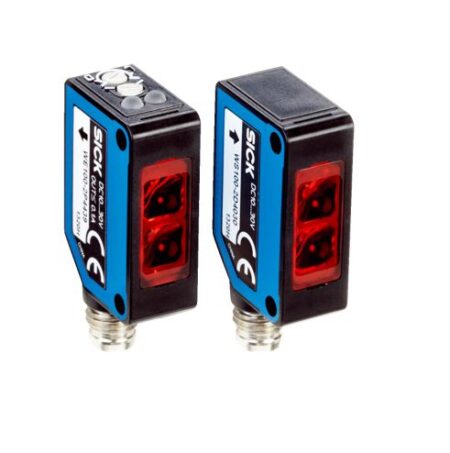 WS/WE100-2P4439, SENSOR FOTOELECTRICO BARRERA (EMISOR- RECEPTOR) ALC. 33mts PNP/NA+NC CONEX. M08, IP69K MAT. PLASTICO WS/WE100-2P4439, SENSOR FOTOELECTRICO BARRERA (EMISOR- RECEPTOR) ALC. 33mts PNP/NA+NC CONEX. M08, IP69K MAT. PLASTICO